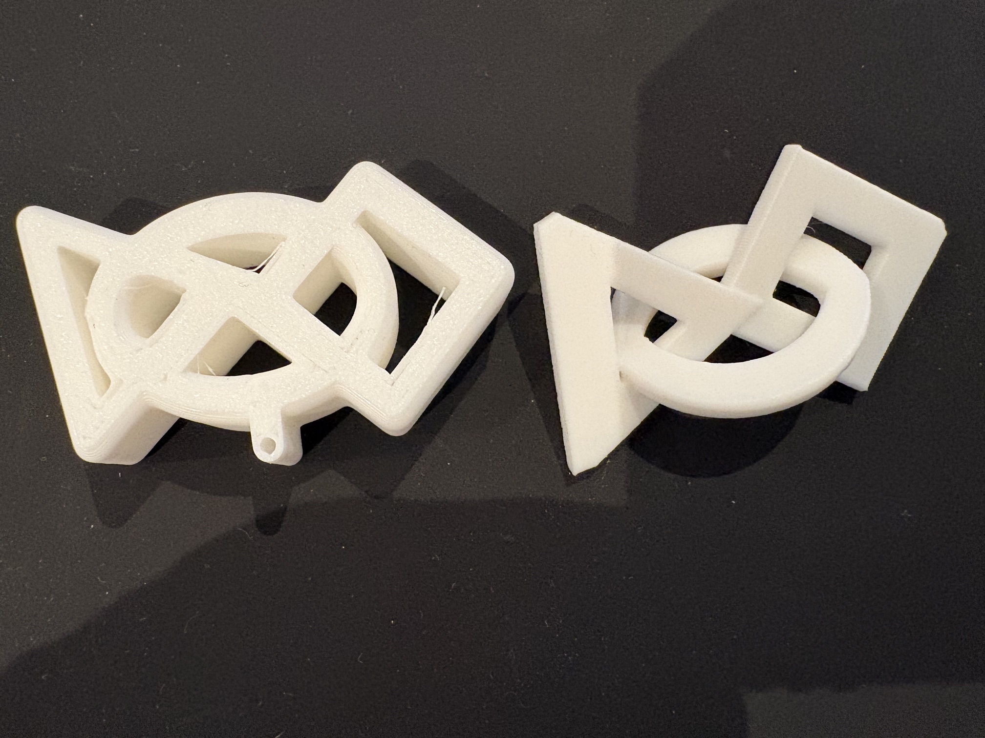 Team created two 3D designs in fusion for FTC logo